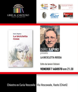 Locandina Presentazione libro LA BICICLETTA ROSSA