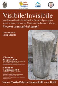 Locandina Visibile Invisibile 2019