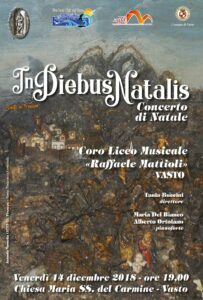 Locandina concerto di Natale 2018