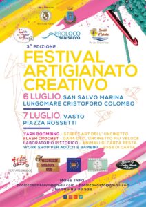 locandina festival artigianato creativo